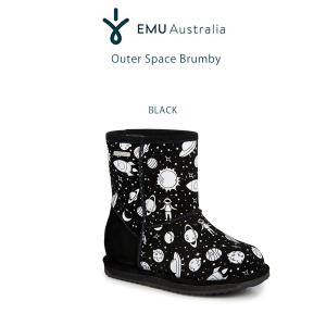 SALE30%OFF EMU エミュ Australia KIDS  Outer Space Brumby キッズムートンブーツ k12361 メリノウール 子供靴 14cm 15cm 16cm 17cm 18cm)｜selectzakkamu