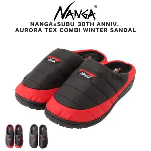 NANGA NANGA×SUBU 30TH ANNIV. AURORA TEX COMBI WINTER SANDAL 2024冬