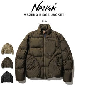 NANGA ナンガ MAZENO RIDGE JACKET(MEN)/マゼノリッジジャケット ND2441-1A404C アウトドアウェアー 撥水 冬キャンプ｜selectzakkamu