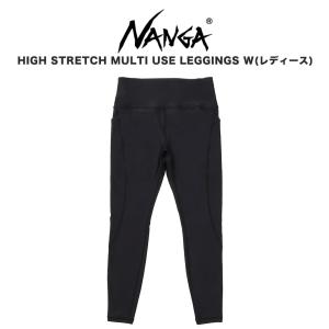NANGA ハイストレッチマルチユースレギンス ブラック NANGA（ナンガ） NANGA HIGH STRETCH MULTI USE LEGGINGS W / ハイ