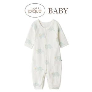 ジェラートピケ ベビー BABY ダイナソー柄2wayオール pbco251492 ロンパース 出産祝い 赤ちゃん ルームウェア gelato pique｜selectzakkamu