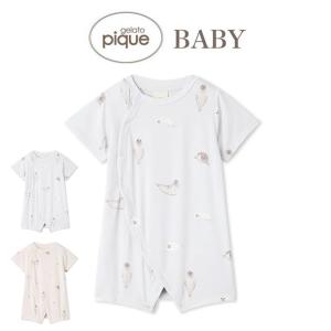 ジェラートピケ ベビー BABY 接触冷感 あざらし柄ロンパース pbco252410 出産祝い 赤ちゃん ルームウェア 部屋着 gelato pique｜selectzakkamu