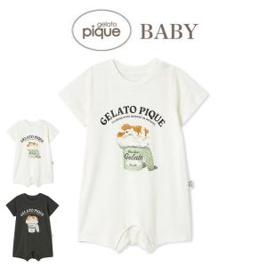 ジェラートピケ ベビー スリーピングドッグロンパース pbco252672 ジェラピケ 出産祝い 赤ちゃん ルームウェア 部屋着 gelato pique BABY｜selectzakkamu