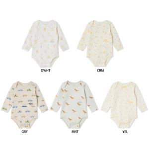 ジェラートピケ ベビー BABY 長袖ボディス...の詳細画像1