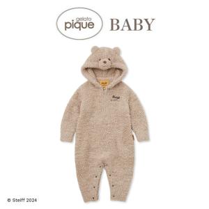 SALE30%OFF ジェラートピケ ベビー Steiff BABY Jimmyロンパース pbno245427 出産祝い ジェラピケ シュタイフ コラボ ルームウェア ギフト gelato pique｜selectzakkamu