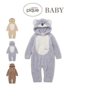 ジェラートピケ ベビー ア二マルロンパース pbno245446 出産祝い 冬 パジャマ ルームウェア 部屋着 gelato pique BABY｜selectzakkamu