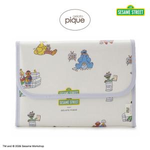 ジェラートピケ SESAME STREET 総柄母子手帳ケースM ppgb261668 セサミストリート ママグッズ 抗菌防臭 健康保険証 診察券入 gelato pique