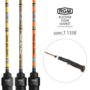 RGM(ルースター ギア マーケット) RGM spec.T 135B ベイトモデル グラスロッド Line (5~8lb.) Lure (~9g) 渓流 エリアトラウト 管理釣り場 穴釣り 釣りキャンプ