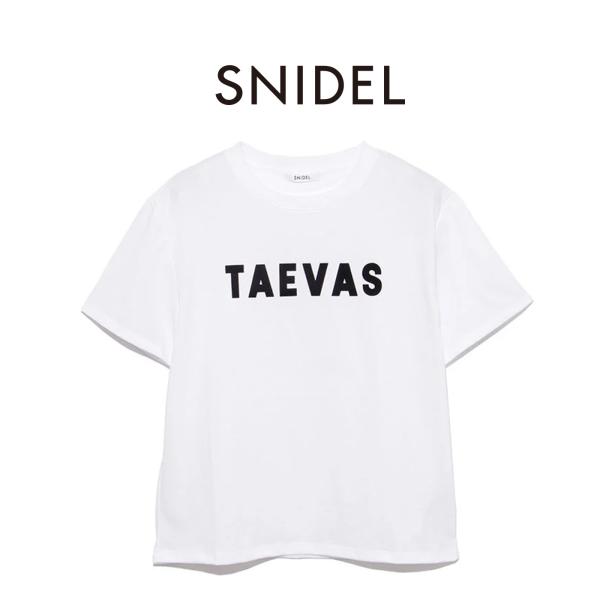 SALE50%OFF スナイデル ORGANICSゴシックロゴTシャツ swct252129 レディ...