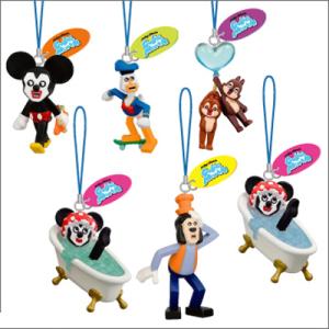 ミッキー＆フレンズ キュービックマウスストラップ2【レア入り】全6種セット｜selen-shope