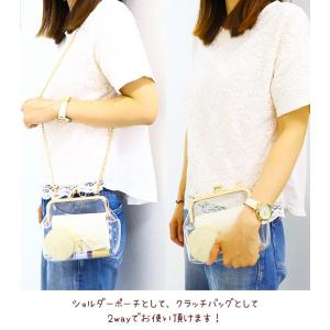 痛バッグ ショルダー クリアバッグ PVCバッ...の詳細画像2