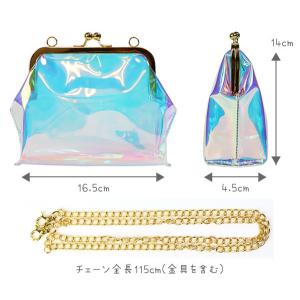 痛バッグ ショルダー クリアバッグ PVCバッ...の詳細画像4
