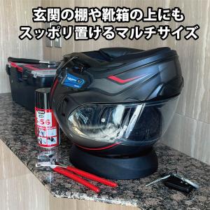 ヘルメット インカム 取付 台 バイク メンテ...の詳細画像4