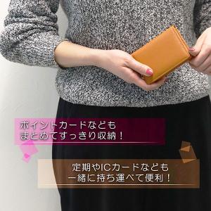 名入れ 刻印 GalaGarcia 本革 名刺...の詳細画像3