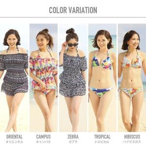 水着 レディース 4点セット 体型カバー ビキ...の詳細画像3