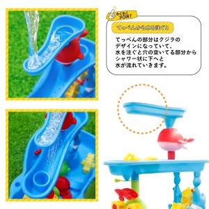 ウォーターテーブル キッズ 2026 水遊び ...の詳細画像3
