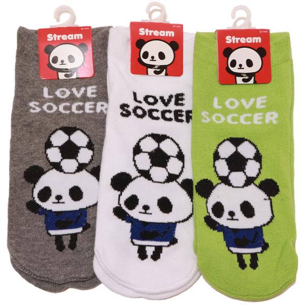 CSS0502 サッカーパンダ ソックス 靴下 3種