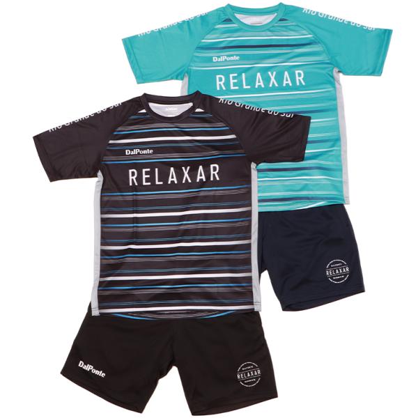 Dalponte ダウポンチ DPZ-RX218＋DPZ-RX219 ボーダープラシャツプラパンツ上...