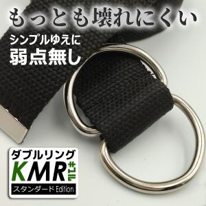 ダブルリングベルト 穴なし レディース メンズ...の詳細画像2