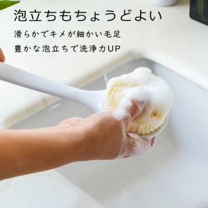 ボディブラシ 背中 カビにくい 柔らかい ロン...の詳細画像2