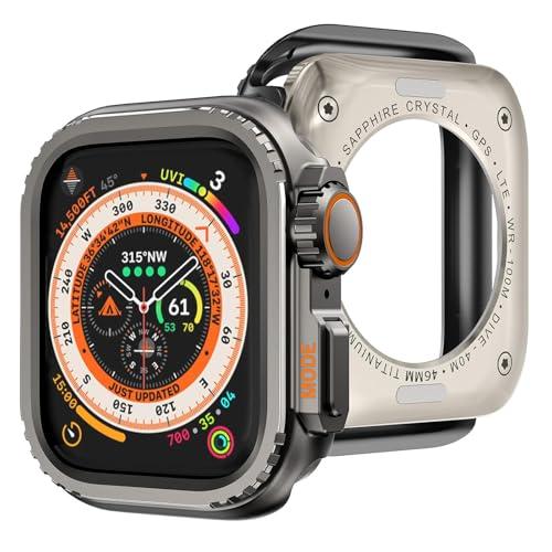 TALENANA for Apple Watchケース49/46/45/44mm アップルウォッチカ...