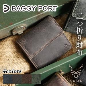 BAGGY PORT（バギーポート） 二つ折り財布 メンズ レディース 本革