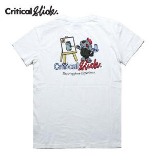 TCSS,ティーシーエスエス,Critical Slide/22SP/半袖Tシャツ/PISSCASO TEE・TE2219/VINTAGE WHITE・オフホワイト/ユニセックス/ロゴ/アート/サーフ/定番｜selfishsurf