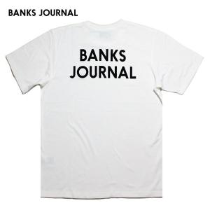 BANKS JOURNAL,バンクス/22SP/半袖Tシャツ/JOURNAL S/S TEE SHIRT・ASMU1017/OFF WHITE・オフホワイト/メンズ/オーガニックコットン/サーフ/ロゴ｜selfishsurf