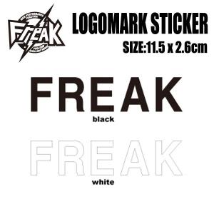 FREAK,フリーク/カッティングシート/ステッカー/CUTTING LOGOMARK STICKER/11.5×2.6cm/2カラー/ロゴマーク/サーフィン/サーフボード｜selfishsurf