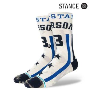 STANCE・スタンス/靴下・ソックス/22HO/THE CLASSIC CREW・DALLAS 2023/インフィニット/GRY・グレー/L(25.5-29cm)/アレン・アイバーソンコラボ/NBA｜selfishsurf