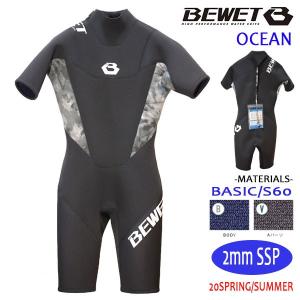 BeWET,ビーウェット/20/プロショップ限定/OCEAN/スプリング・半袖半ズボン/BACK