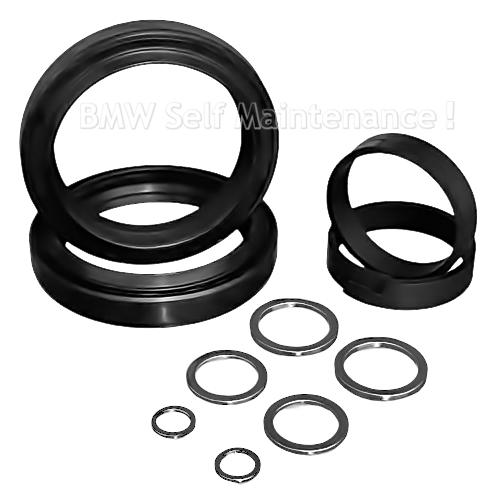1980-1984 フロントフォーク オイルシールキット BMW R100RS R100RT R10...