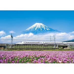 500ピース ジグソーパズル れんげの花と富士山(静岡) (38x53cm)｜selftraders-shopping
