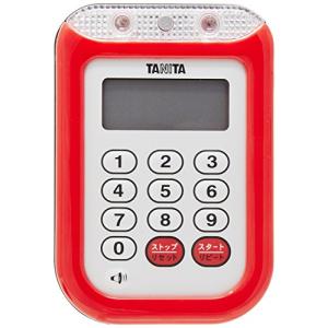 タニタ(TANITA)防水大音量 タイマー レッド TD-377｜selftraders-shopping