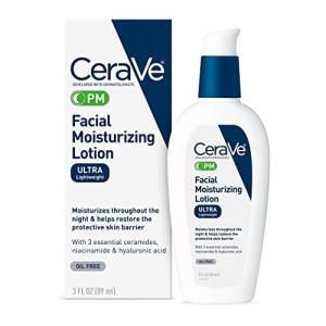 CeraVe Facial Moisturizing Lotion PM (3 oz) 89ミリリットル (x 1)｜selftraders-shopping