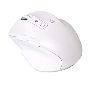 ナカバヤシ Digio2 究極のカタチ Bluetoothマウス 5ボタン Blue LED Sサイズ ホワイト Z8324｜selftraders-shopping