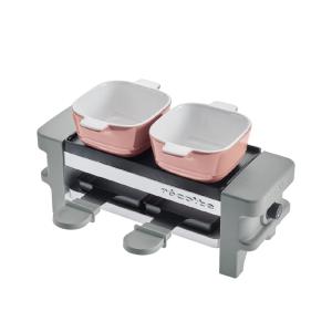 レコルト ラクレット＆フォンデュメーカー メルト recolte Raclette and Fondue Maker Melt (01：グレー)｜selftraders-shopping