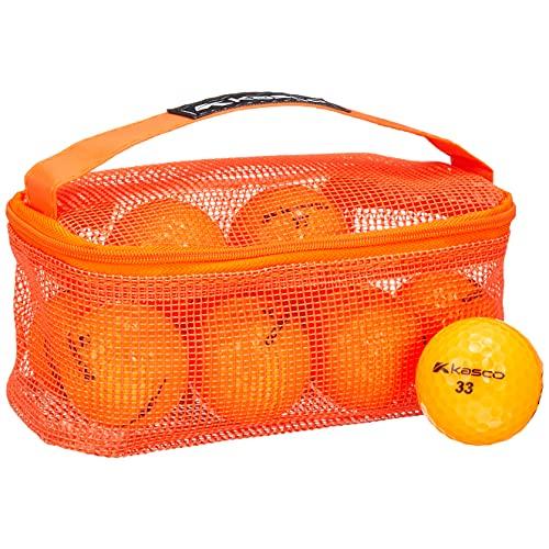 キャスコ(Kasco) ゴルフボール DNA2ピースボール ネットパック, オレンジ