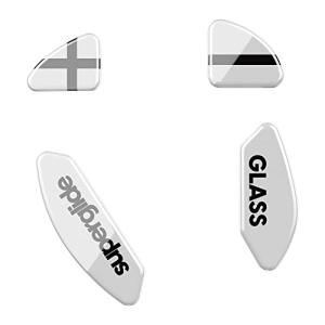 Superglide マウスソール for Xtrfy M4 Wireless マウスフィート [ 強化ガラス素材 ラウンドエッヂ加工 高耐久 超低摩｜selftraders-shopping