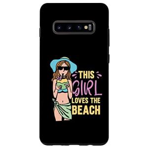 Galaxy S10+ This Girl Loves The Beach（この少女はビーチを愛して...