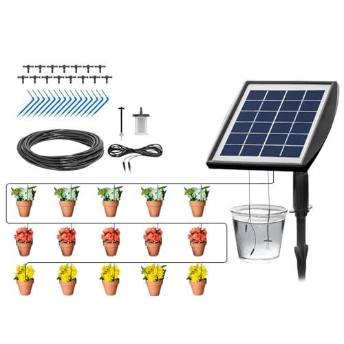 ottostyle.jp ソーラー 自動水やり器 自動散水機 電源がない場所でも太陽光で稼働 家庭用...