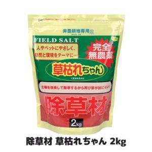 除草材 草枯れちゃん 2kg　除草剤 無農薬 安全 雑草 雑草駆除 弱酸性 農耕地 墓地 日本製｜sellet