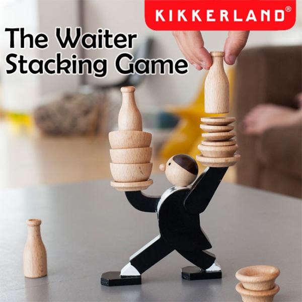 Kikkerland キッカーランド Don’t Tip The Waiter Stacking G...