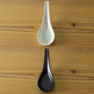 かもしか道具店 れんげ レンゲ 白 黒 陶器 ...の詳細画像4