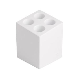 ideaco イデアコ mini cube ミニキューブ ホワイト 傘立て 4本収納