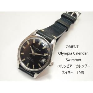 ORIENT Olympia Calendar　Simmer【オリンピア　カレンダー　スイマー】ブラックミラーダイヤル｜sembaunique