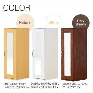 ミラー付きコンパクトシューズラック(2個セット...の詳細画像2