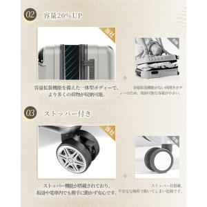 New Trip スーツケース キャリーケース...の詳細画像4