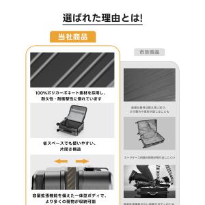スーツケース フロントオープン キャリーケース...の詳細画像2
