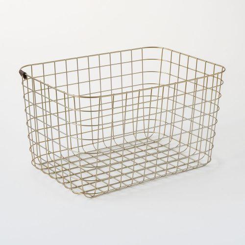 ワイヤーバスケット L Wire basket L ゴールド  MOHEIM モヘイム